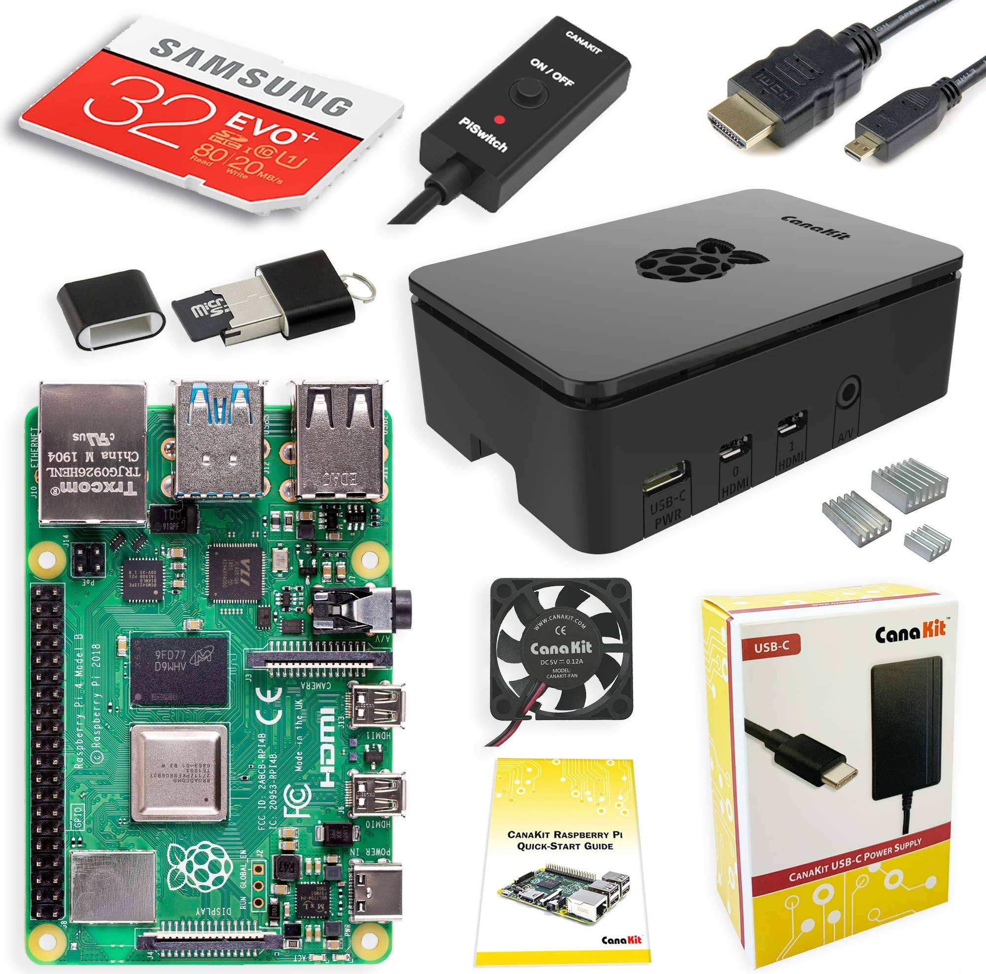Raspberry pi 2 CanaKit Raspberry Pi 4 Starter