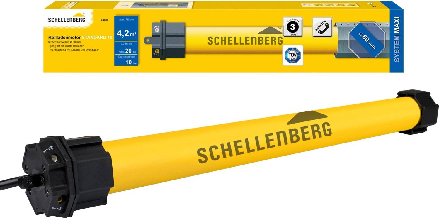 Schellenberg Shutter Motor Torque 10 Nm Maxi Window Shutter