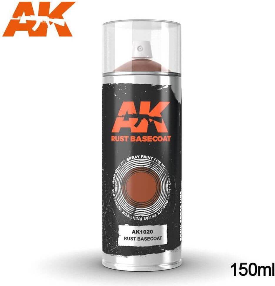 AK Interactive Rust Basecoat Spray 150 ml