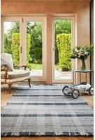 Highland Check Rug Navy