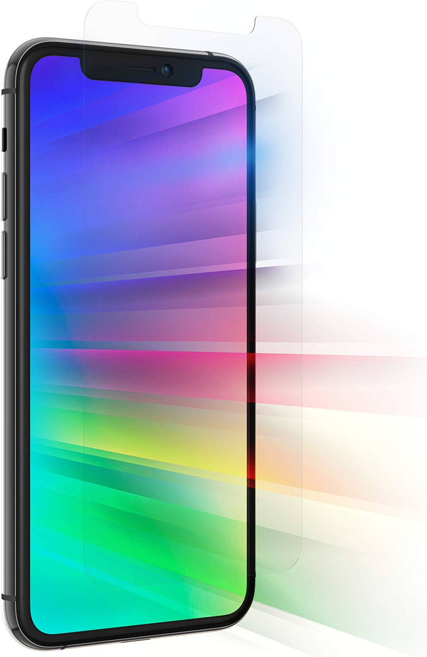 Iphone 11 pro max screen Zagg InvisibleShield Glass VisionGuard Screen Protector iPhone 11 Pro Max Impact Protection case Friendly