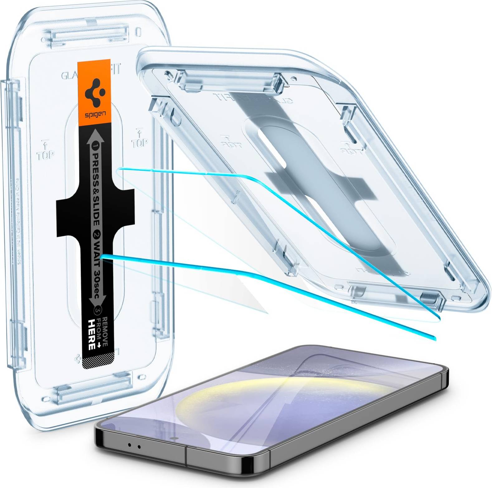 Spigen Glass Tempered Glass Screen Protector 2 Pack
