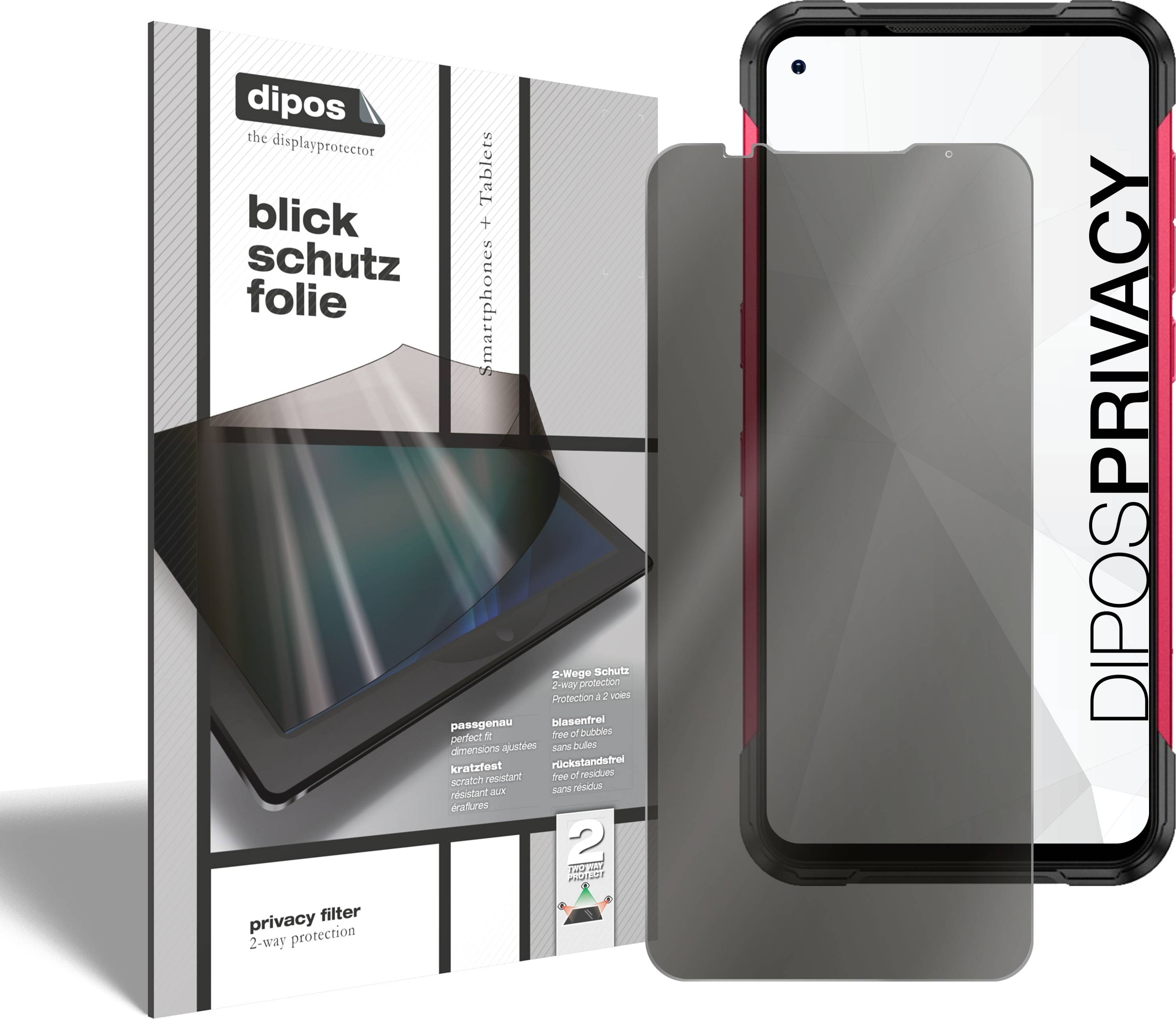 Dipos Doogee S97 Pro Privacy Filter Screen Protector