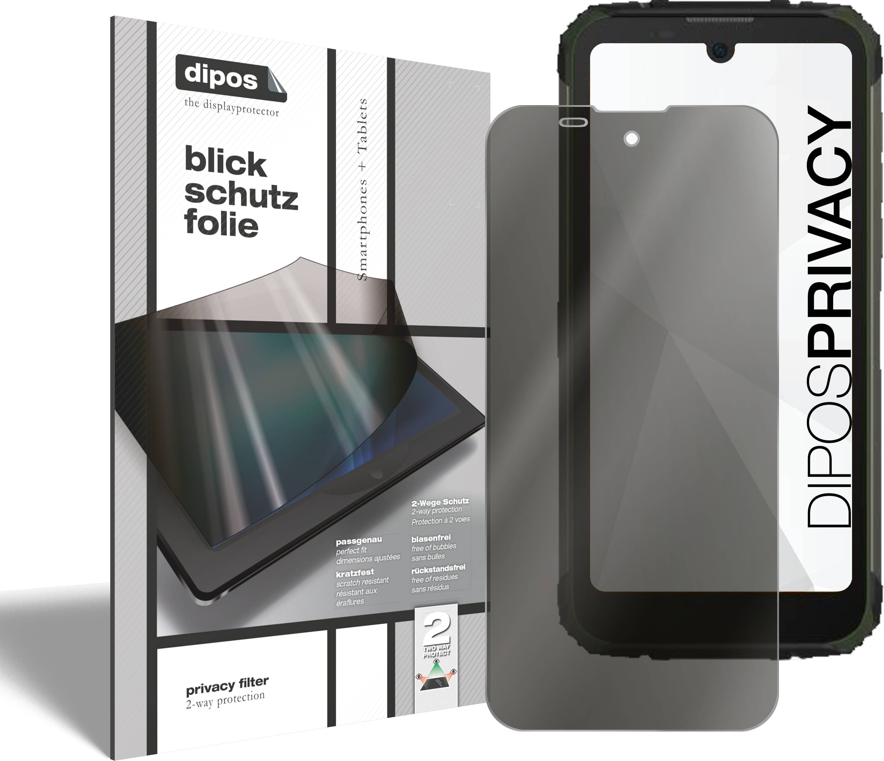 Dipos Screen Protector Doogee S59 Privacy Filter