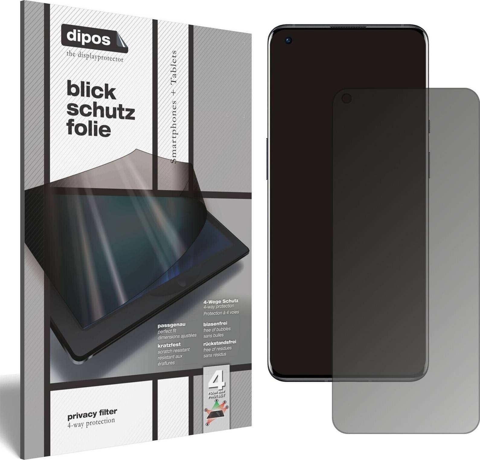 Dipos OnePlus 9 Pro Privacy Filter Screen Protector