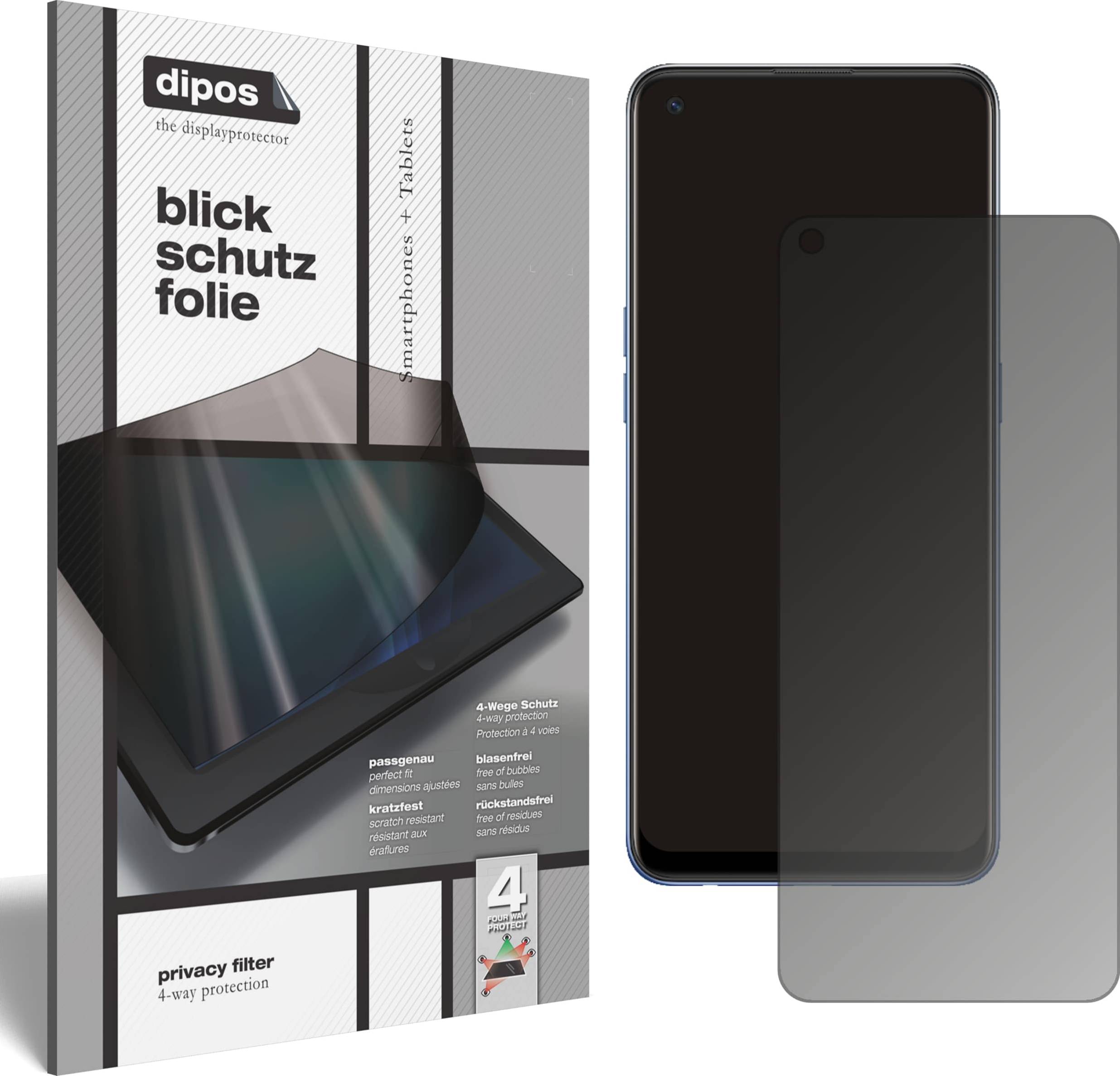 Dipos Oppo A74 Privacy Filter Screen Protector