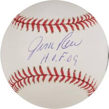 Fanatics Authentic Jim Rice Autographed Baseball H.O.F. 09