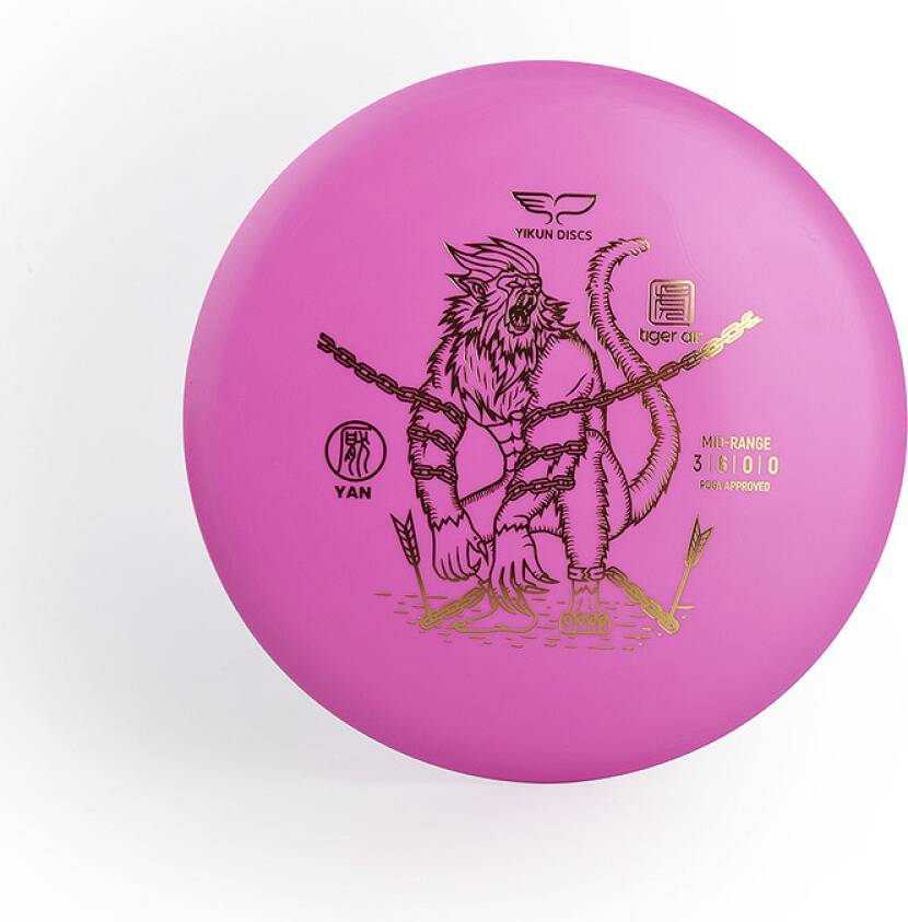 Yikun Discgolf Mid Range 150G Rosa