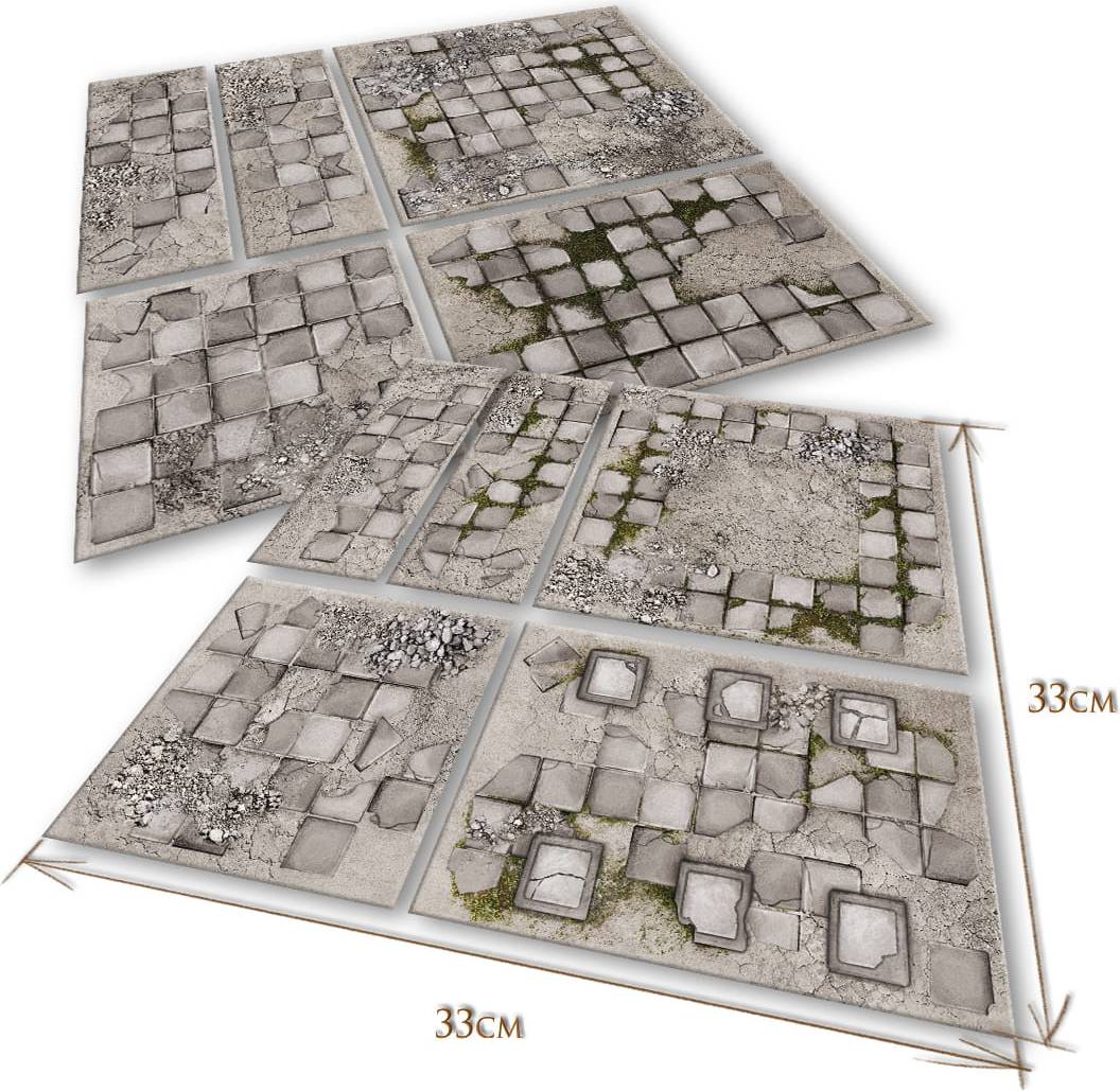 e-Raptor Modular Map Rubble
