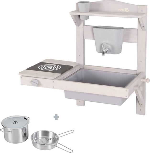 Roba Play Kitchen Set Grey