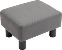 Homcom Compact Footstool Small Foot Rest Chair Fotpall