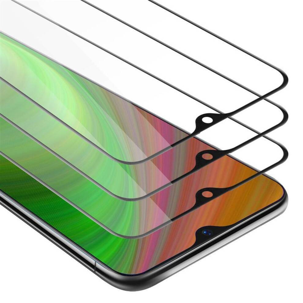 Cadorabo 3x Tempered Glass for OPPO R17 PRO Protection Display Saver Screen Protection Protective Film
