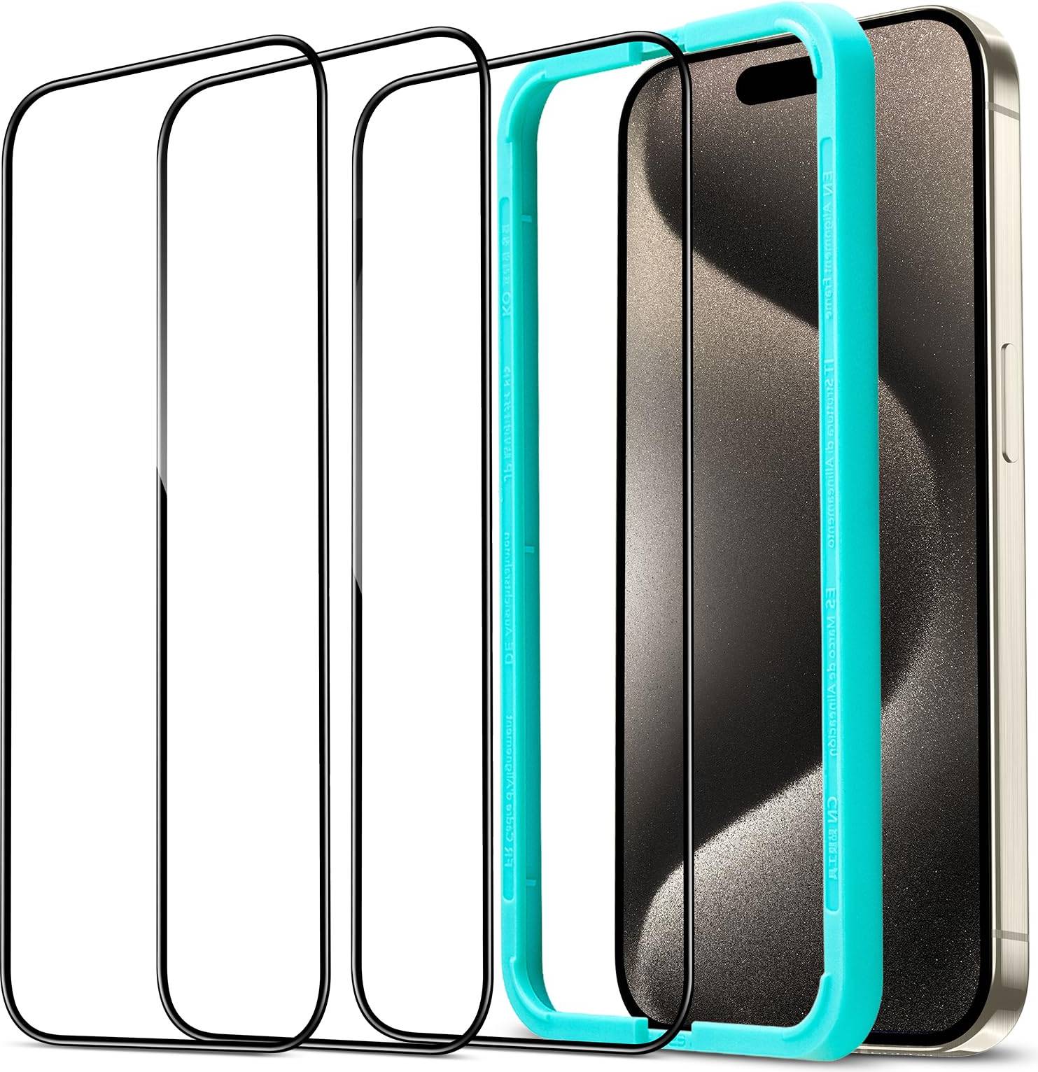 ESR 3 Pack iPhone 15 Pro Max Screen Protector