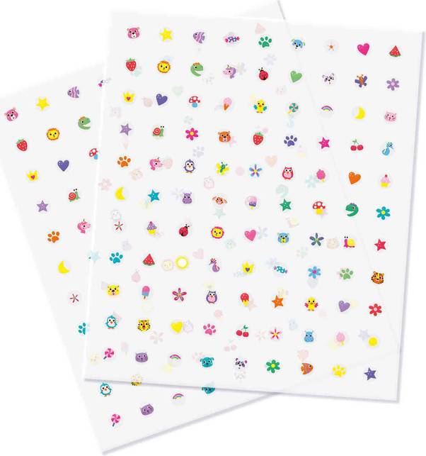 Nail Stickers Multi Patterned - NEW