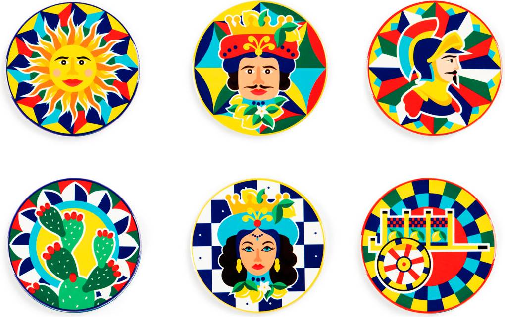 Excèlsa Excelsa Sicilian Rhapsody Set Coaster 6pcs