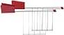Alessi Plisse 2er Rot MDL08 Rack