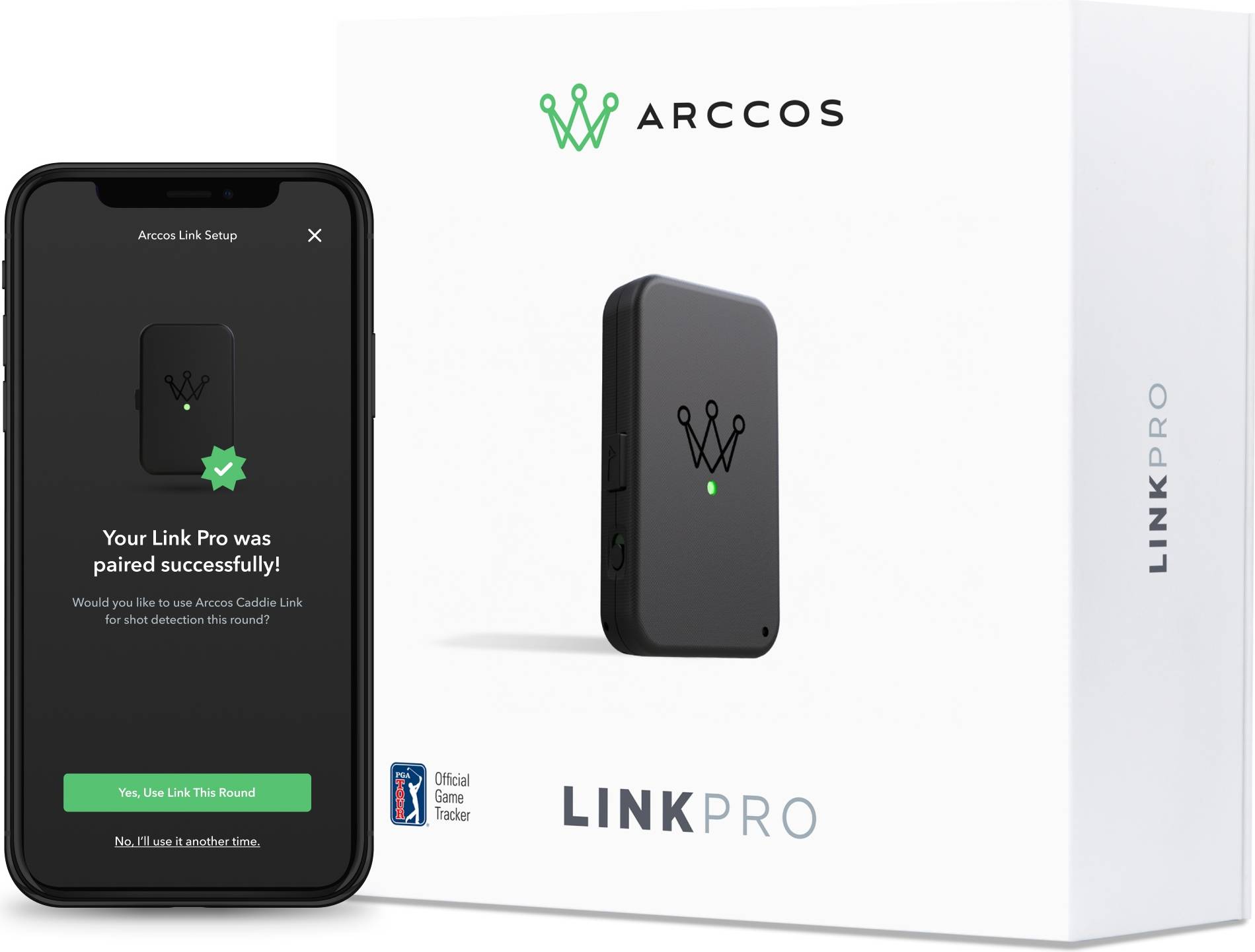 Arccos Golf Link Game Tracking System