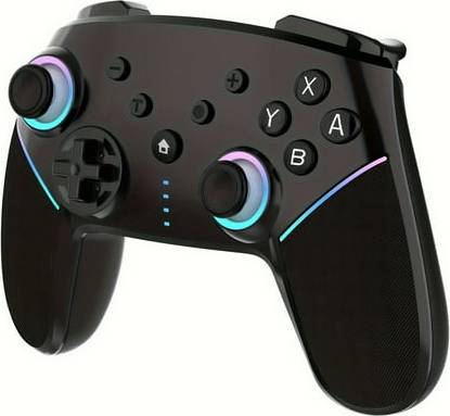 Shein 1 Pc Wireless For Switch Controller Wireless Game Controller Compatible With Switch Controller/Switch Lite/OLED Wireless Controllers Work With IOS/Android/PC With RGB Light