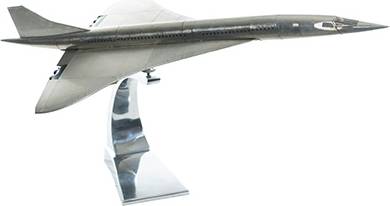 Authentic Models Concorde modellflygplan