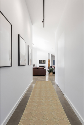 Garland Rug Diamond Large Beige, Multicolor, Black