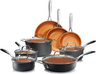 Gotham Steel Pro 13Pc Cookware Set