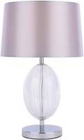 Pagazzi Freya Grey Ribbed Table Lamp