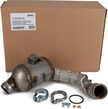LRT DPF4440 Particulate Filter with Mounting Kit