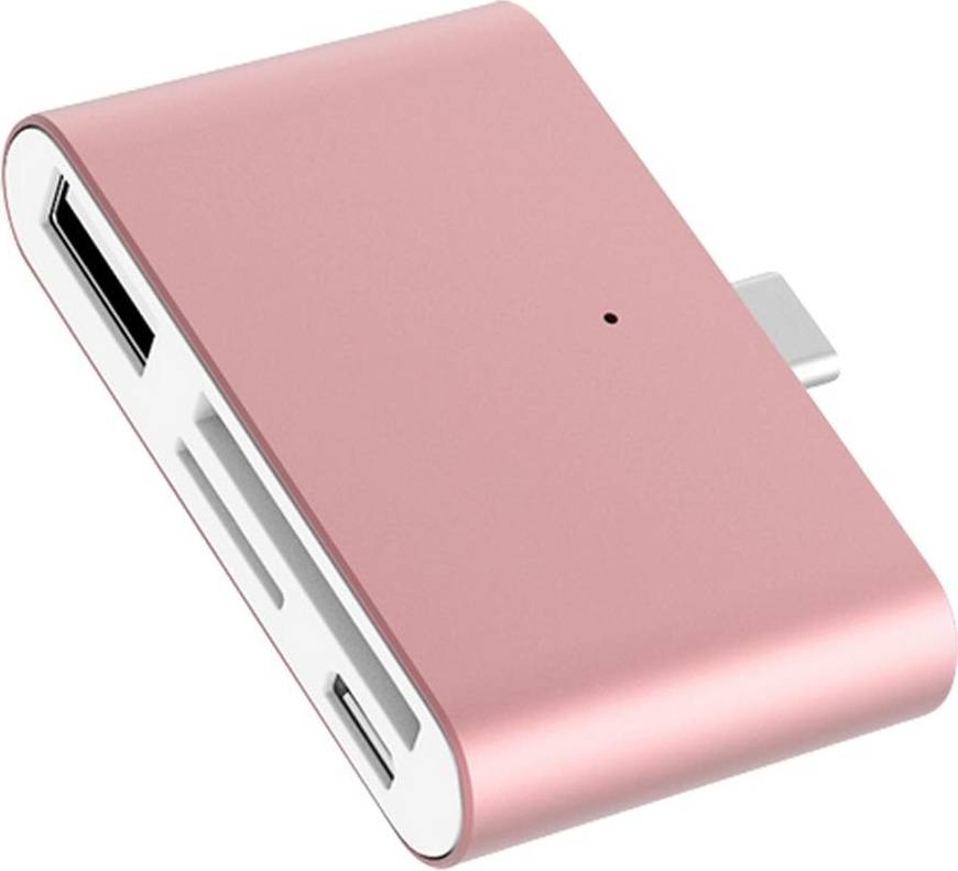 Multi Function Type-C Hub OTG USB Card Reader Adapter