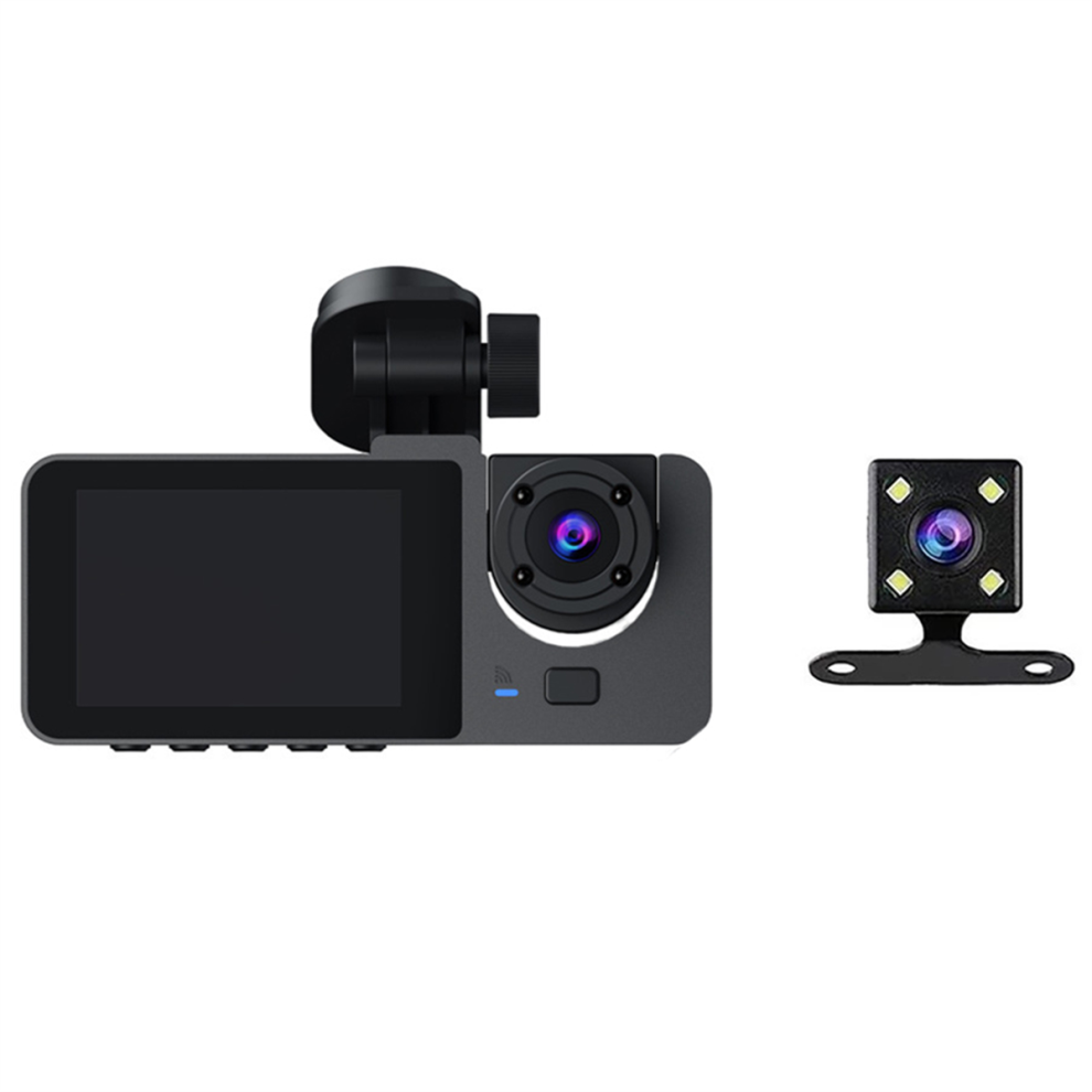 Car Dash Camera Front and Rear Inside,2.0 Screen,Night Vision,G-Sensor,Loop Recording,24H Parking Record