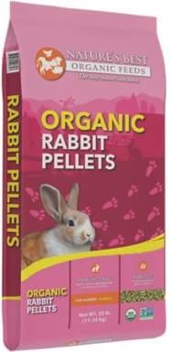 Nature's Best Organic Rabbit Pellets 25