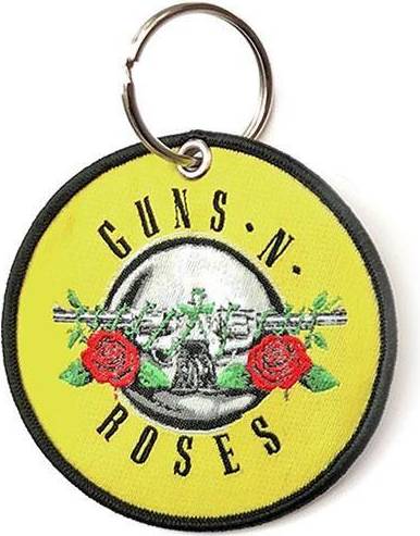 Guns N' Roses Guns N Roses Circle Double-Sided Logo Keyring