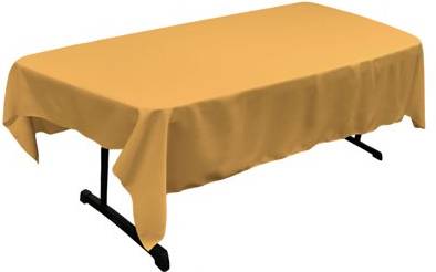 Linen Polyester Poplin Rectangular 60x90