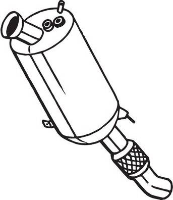 Bosal Bluekat 442015 Particulate Filter