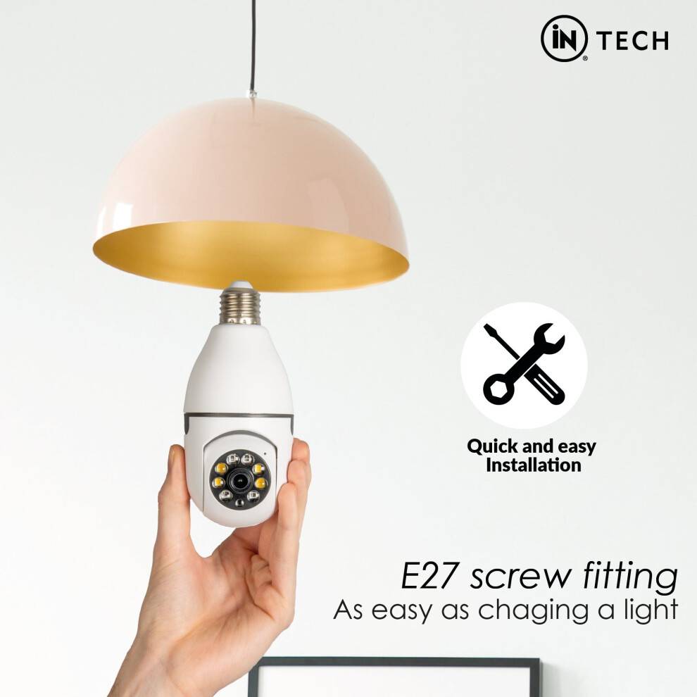R-Tech Smart 360 Home Bulb Security