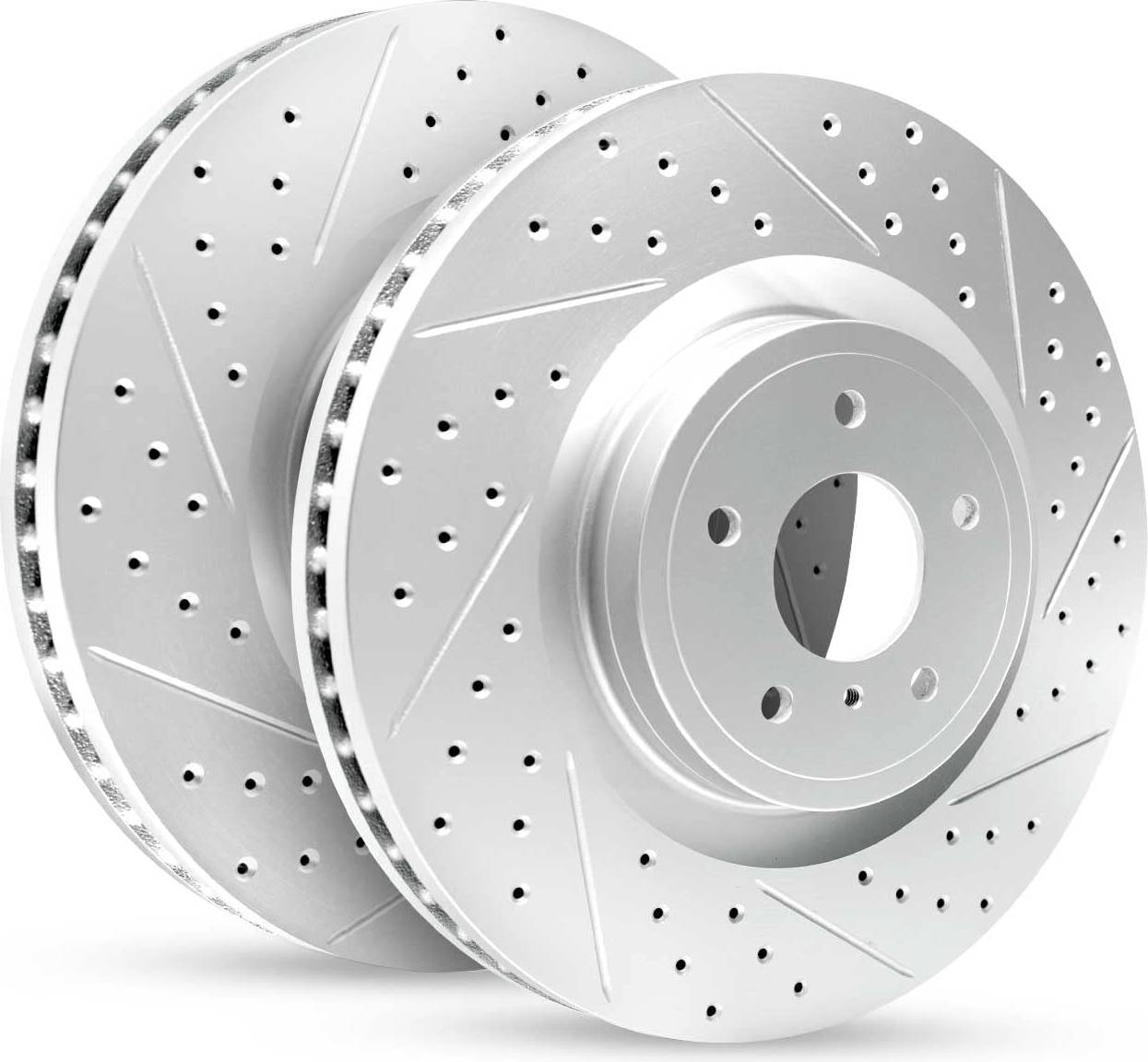 Brake and rotor kit R1 Concepts Front Brake Rotor Kit