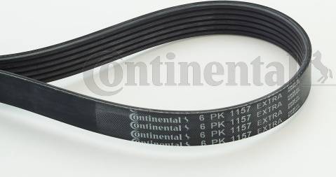 Contitech V-Ribbed Drive Belt 6PK1157 Extra