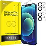 JeTech Screen Protector for iPhone 12 6.1 Inch 2-Pack