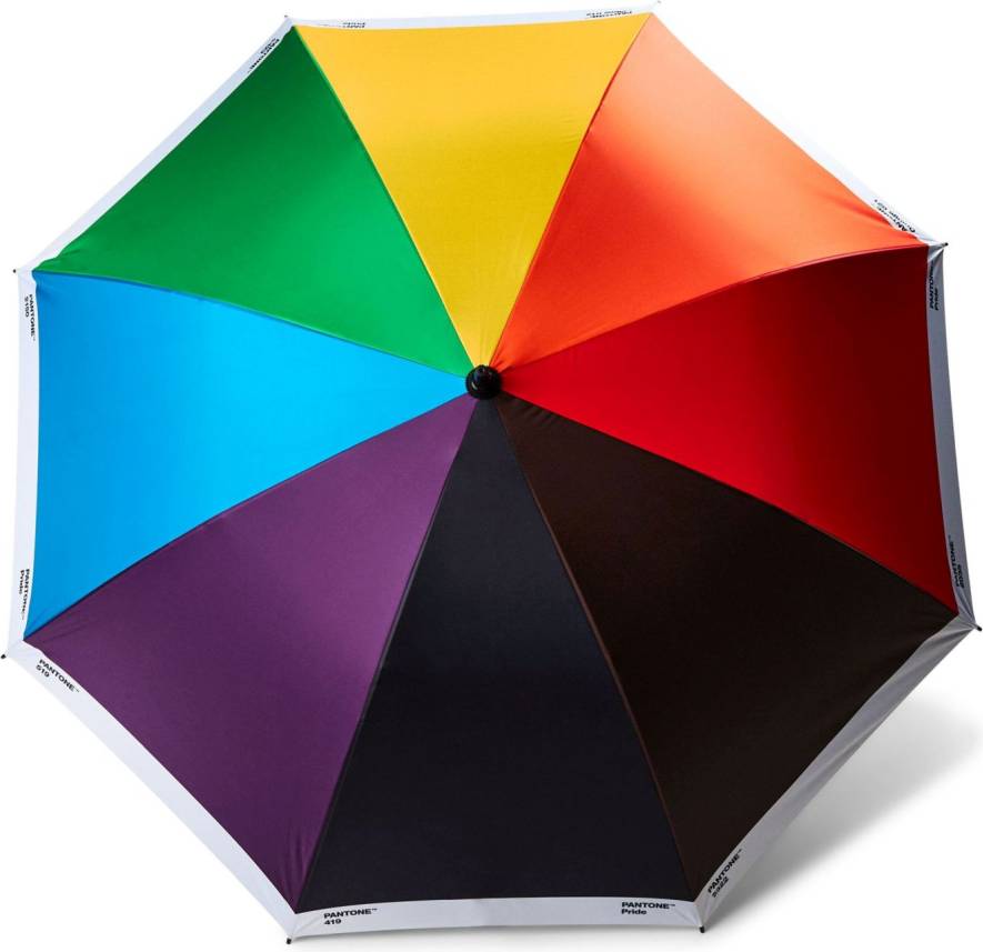 Pantone Umbrella Large Multi Patterned