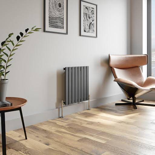 Duratherm Horizontal Single Flat Panel Designer Radiator 605mm