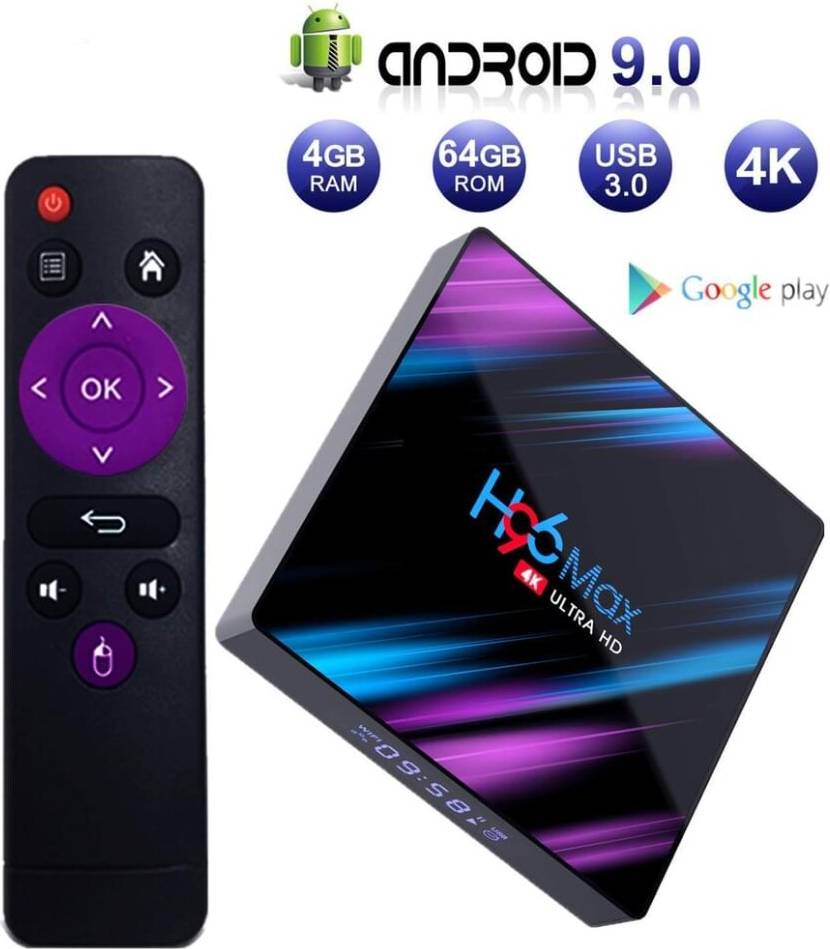 Exlene H96 MAX Android 9.0 Box 4