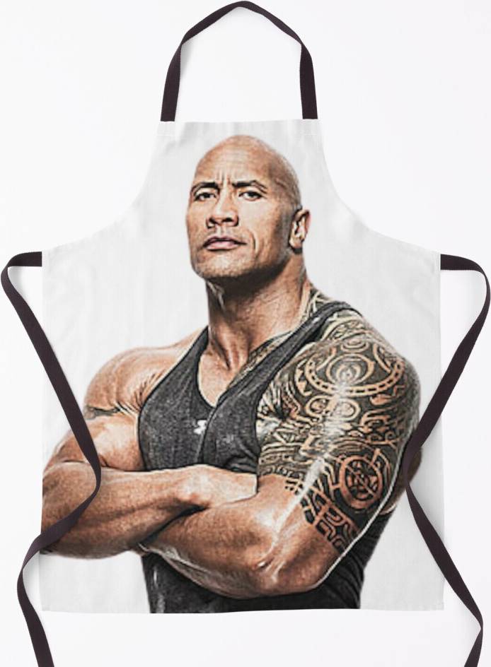Famgem CAN YOU SMELL ROCK IS Apron