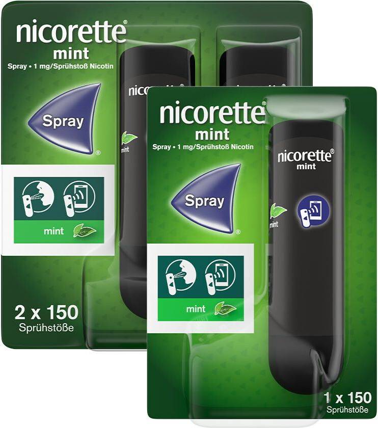 Nicorette spray mint Spray + 2