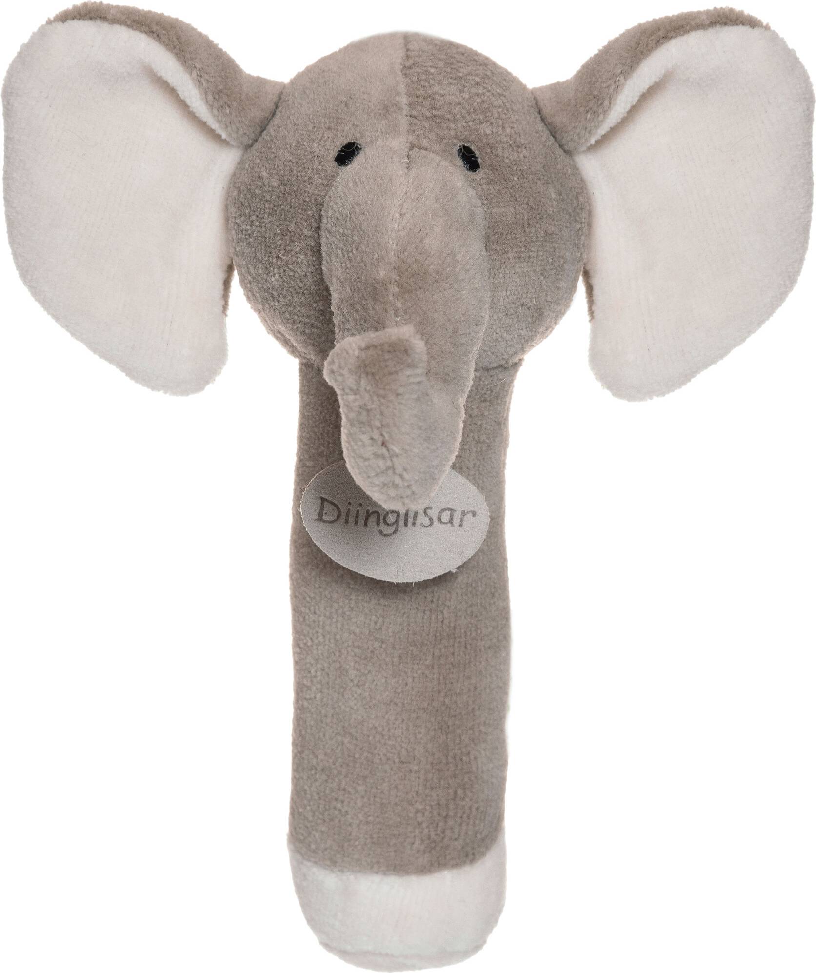Teddykompaniet Diinglisar Elefant Rangle, Grey