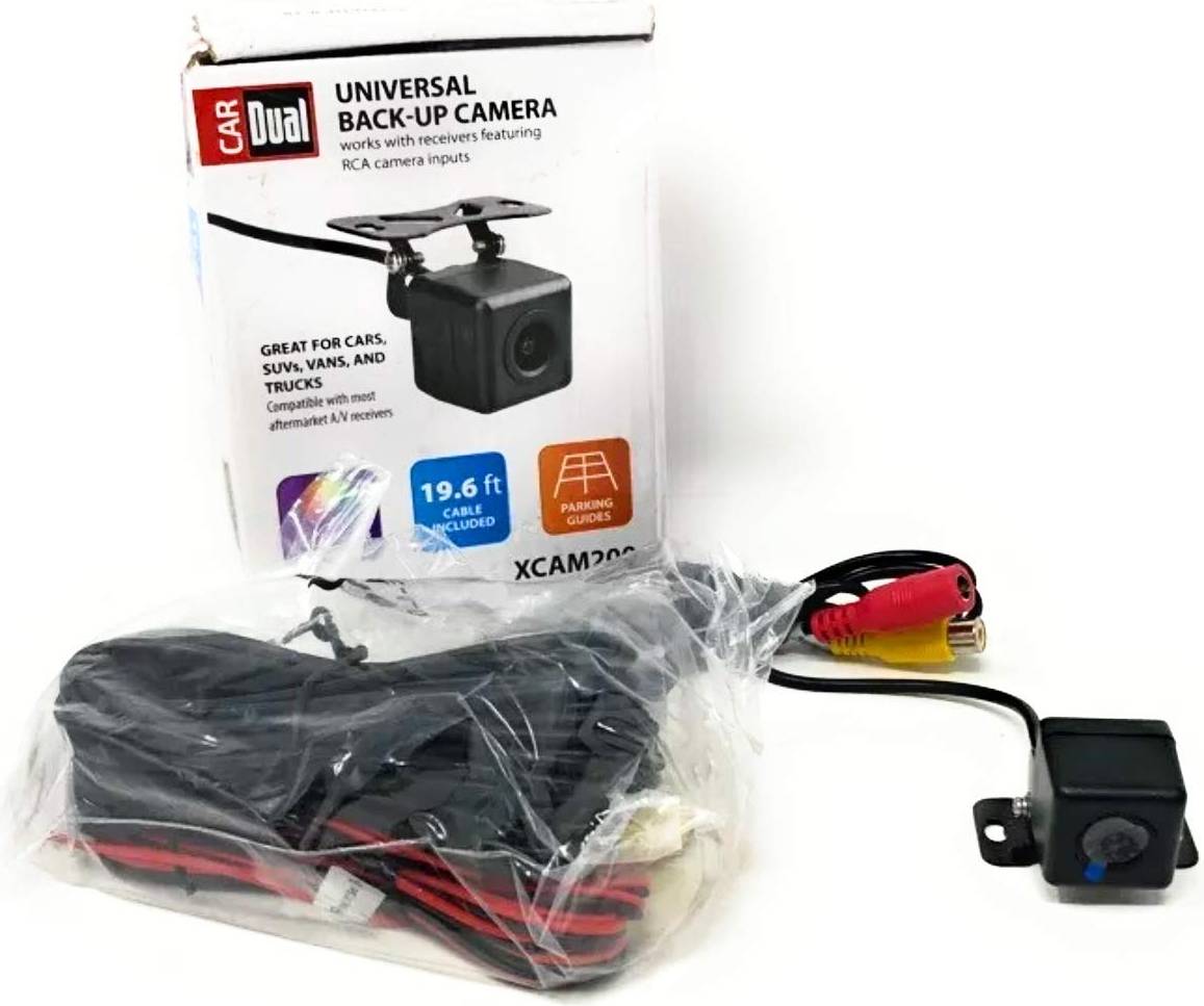 Electronics XCAM200 Waterproof Full Color High Definition Universal Rear View Car Backup Camera