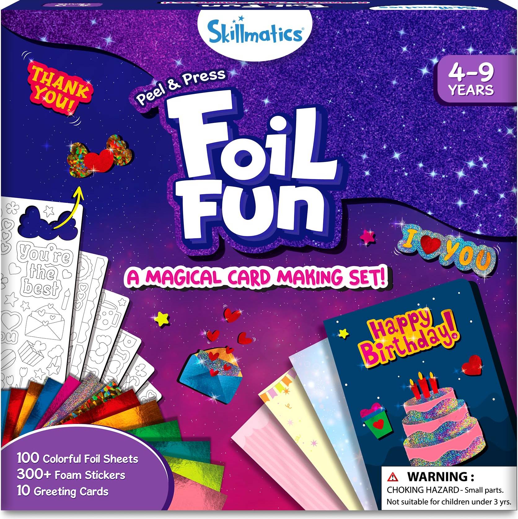 Skillmatics Foil Fun Card Making Set