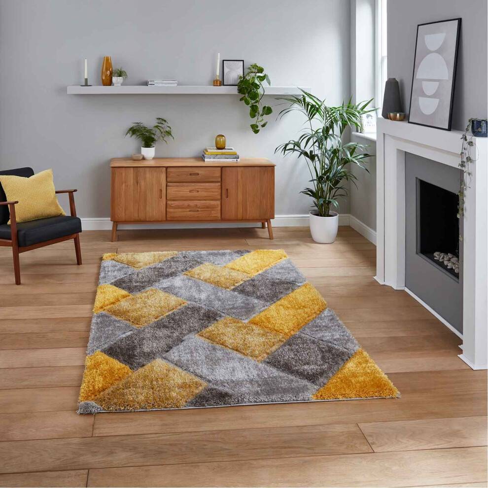 Think Rugs Olympia Tile White