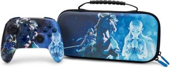 PowerA Walmart.com, Enhanced Wireless Controller and Protection Case for Nintendo Switch Midnight Ride
