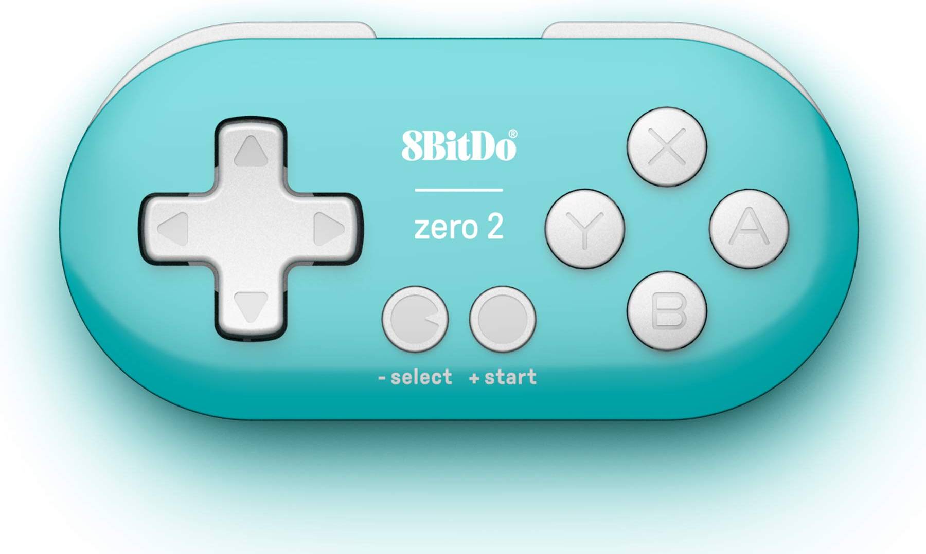 Nintendo switch game key 8Bitdo 8Bitdo Zero 2 Bluetooth Key Chain Sized Mini Controller for Nintendo Switch, Windows, Android and macOS Turquoise Edition