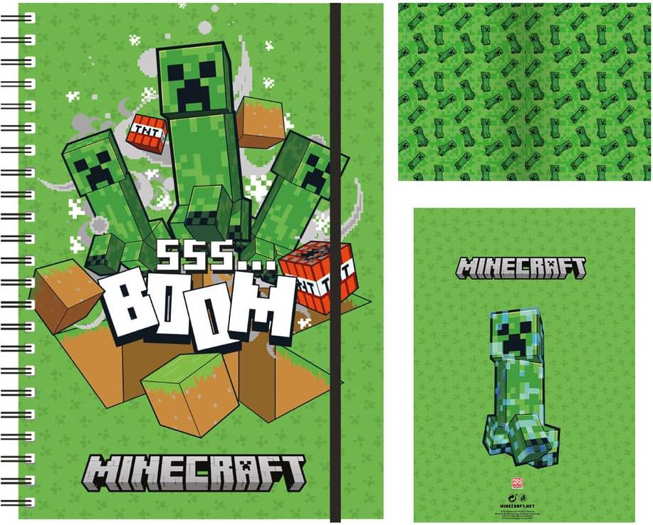 Minecraft Wiro Notebook A5