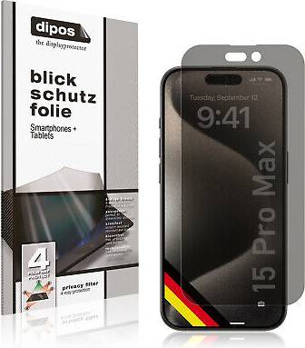 Dipos Screen Protector Iphone 15 Pro Max Privacy Filter